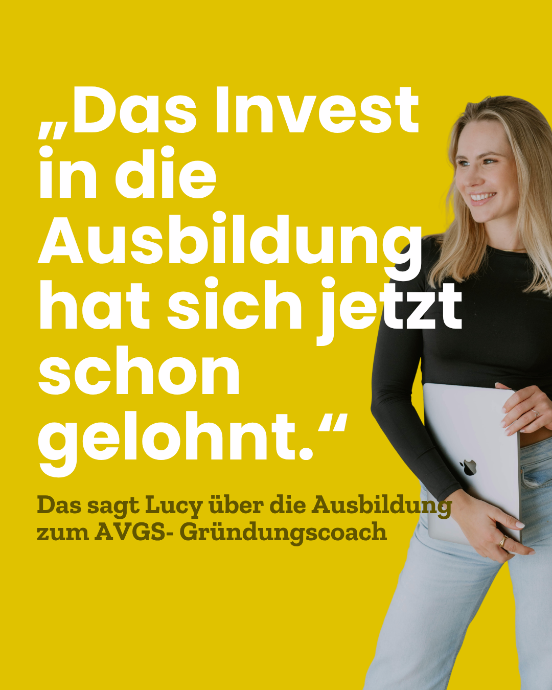 Testimonial von Lucy Rhoda zur Ausbildung zum Gründungscoach beim gründungs.center (Seite 1)